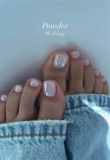 Powder & Glitter collection✨🕊️ #nail #powdernail #nailinspo #프리에르네일 #knails