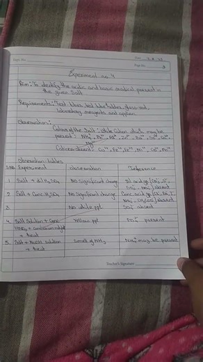 class 12 chemistry practical file experiment 🥼🧪🧪#science