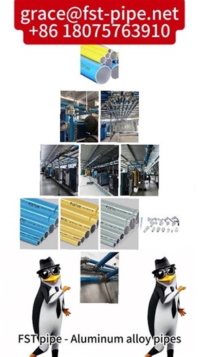 ✨ Elevate Your Compressed Air System with FST Pipe Aluminum Alloy Piping!