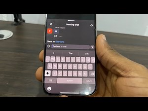 How to Disable Chat in Zoom Meeting
