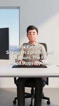 The "Time Bomb" in Your Legs! 💣🩸 Watch a Clot Move to the Lungs 😱