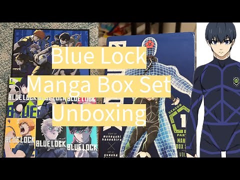 Blue Lock Manga Box Set Unboxing