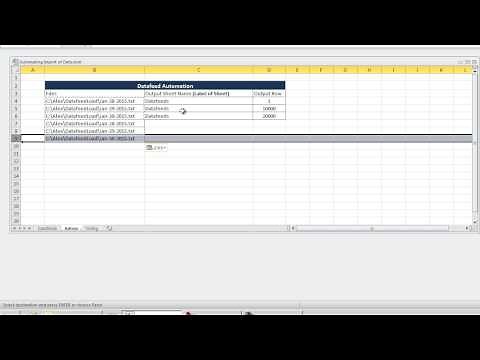 Automating Importing Multiple CSV Text Files - VBA Excel 2010