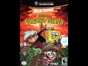 Opening to Nicktoons: Battle for Volcano Island 2006 GameCube Game