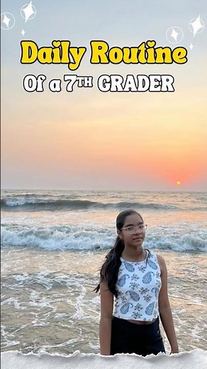 Daily Routine of a 7th Grader 📚 | School, Study & Sports Life #routine #dailyroutine #studentlife