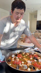 3.7M views · 118K reactions | When she says she never tried  food. My first time making paella and it was a success. Wife thought it was weird at first but then started liking it... or so she says. | POV Husband | Facebook