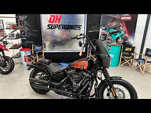 HARLEY DAVIDSON FXBBS STREET BOB 114 1868 21 Reg 3400 Miles Vance Hines PX SWAP ‪@dhsuperbikes‬