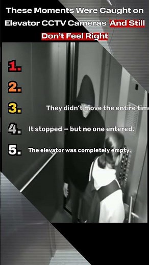 These Moments Were Caught on Elevator CCTV Cameras — And Still Don’t Feel Right