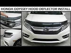 Honda Odyssey 2019 Install Hood Deflector