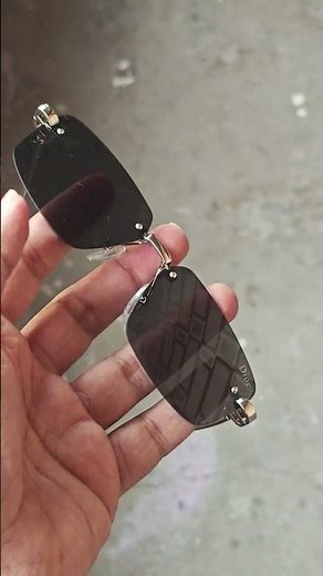 Rimless Dior Sunglasses – Luxury Vibes #sunglasses
