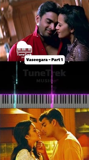 Vaseegara x Zara Zara Piano Tutorial Part-1 | Harris Jayaraj | Minnale | TuneTrek Music ❤️