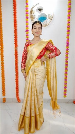 Tissue Saree Hacks You Must Know | Easy Tissue Saree Draping Tips for a Perfect Look