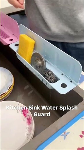 Kitchen Sink Water Splash Guard