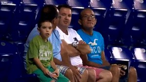 Kid dancing in Stadium on Make a GIF