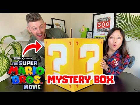 The Super Mario Bros. Movie Mystery Box REVEAL