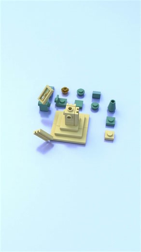 LEGO Mini Statue of Liberty — Satisfying Build 🗽