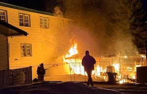 Morning fire erupts steps from The KEE to Bala, $20K in damages