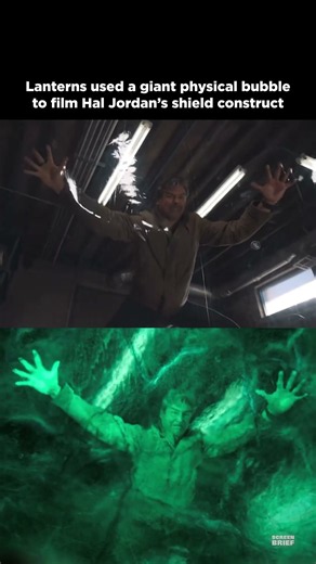 How Lanterns Filmed Hal Jordan's Shield Construct (Behind the Scenes Stunts)
