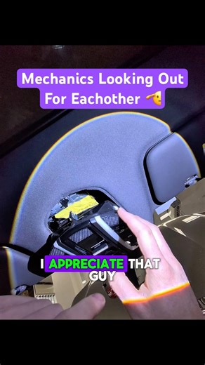 Mechanics looking out for each other! #cartok #mechanic #cayenne