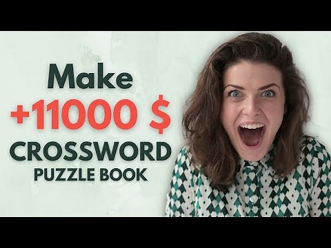 How to Make Crossword Puzzle Book for Amazon KDP With Free Software and Make 11000$ Per Month