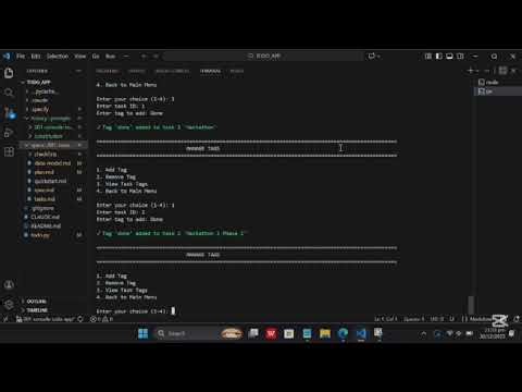 Hackathon 2 Phase I Todo In Memory Python Console App