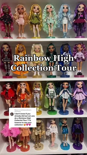Rainbow High Doll Collection Display Tour