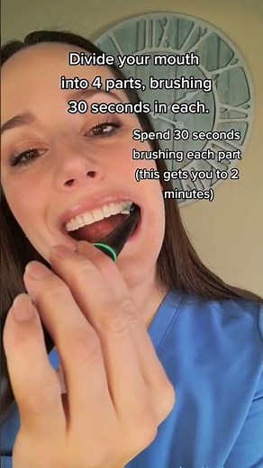How to use an electric toothbrush 😶