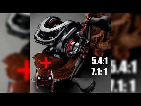 A must-have product! Saltwater Baitcasting Reel and Baitcaster 5.4:1 7.1:1 With Spare Spool Bait C