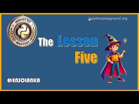 Industry Mastery Study Pack — Lesson 05: Code Example Demo | PythonPlayground.org | .club