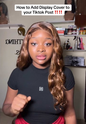 How to add Display covers to your Tiktok post ‼️ Bags from @21_ɴ_ꜱᴇxʏ📍ʙᴀɢs ᴏᴡᴇʀʀɪ #fyp #everythingmabs #onlinehairvendor