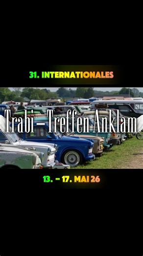 31. Internationales Trabi-Treffen Anklam #trabant #trabi #oldtimer #anklam