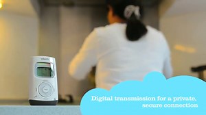 Watch VTech® Safe&Sound® Digital Audio Monitor with Glow-on-Ceiling Night Light on Amazon Live