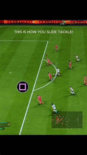 Sometimes you have to press that slide tackle button to save yourself! #easportsfc