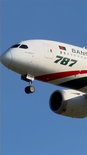 Biman Bangladesh Airlines Boeing 787-8 Dreamliner #aviation #planes #youtubeshorts #boeing