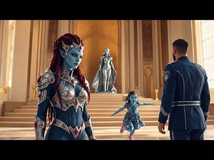 The Entire Headquarters Froze When the Alien Queen's Daughter Ran and Hugged Me! SCi-Fi Story HFY