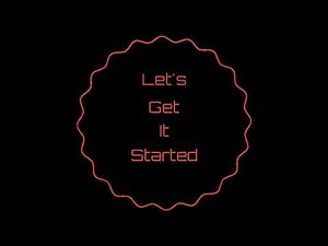 Lets Get It Started | The Black Eyed Peas | Audio Edit