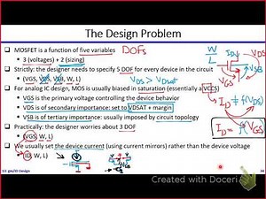 Analog ICs | Dr. Hesham Omran | Lecture 13 Part 8/8 | Gm/ID Design Methodology Demystified