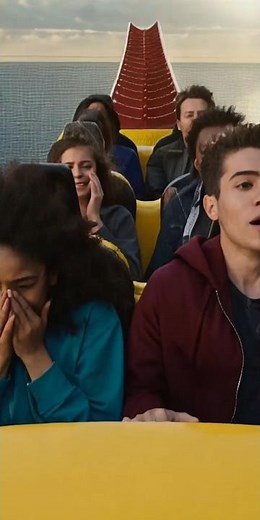 This Ride Triggers Pure Height Fear 😨 #coasterculture #adrenalinerush #rollercoaster #extremerider