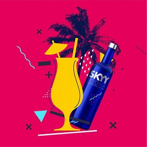 There’s SKYY everywhere you look, even in your cocktail! | SKYY Vodka