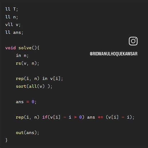 ☑ 2nd problem of the day done ! ╰┈➤ (Codechef Starters 165, Div 4) • Problem No. C (Bulk Discount) !