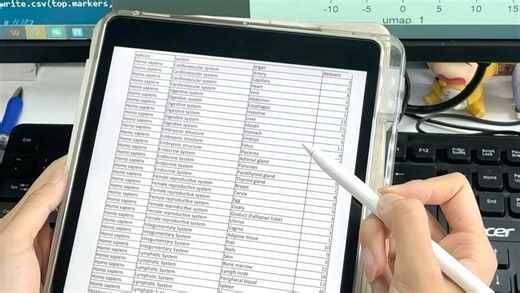 这就是我单细胞注释效率高的原因（附marker表），分享给大家