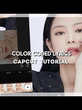 COLOR CODED LYRICS CAPCUT TUTORIAL