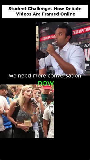 Student Questions How Debate Clips Are Edited