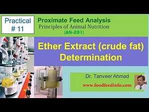 Practical#11- Ether Extract (crude fat) Determination