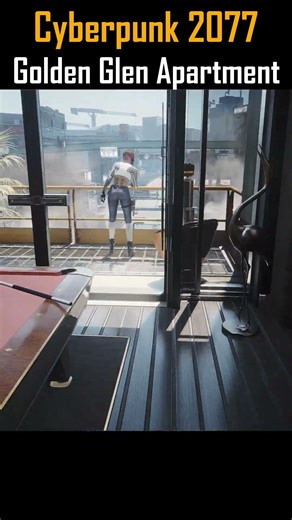 Golden Glen Apartment #gaming #cyberpunkmods #cyberpunk2077 #gameplay #judy #judyalvarez