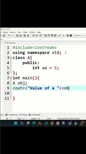 C++ Classes Made Easy | Access & Print Class Member Value | Beginner Friendly | Print Value | OOP