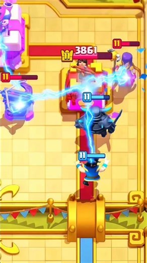 When PEKKA Meets Electro Wizard 😱 Tower Gone #clashroyale