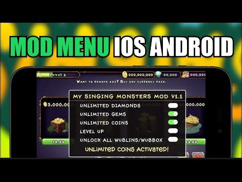 My Singing Monsters Mod Menu - Get Unlimited Coins, Gems and Food (iOS, Android)