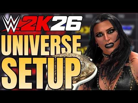How to Set Up WWE 2K26 Universe Mode Step by Step