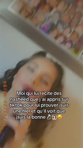 Réciter des nasheed pour prouver que je suis 'hlel' — moment mariage romantique